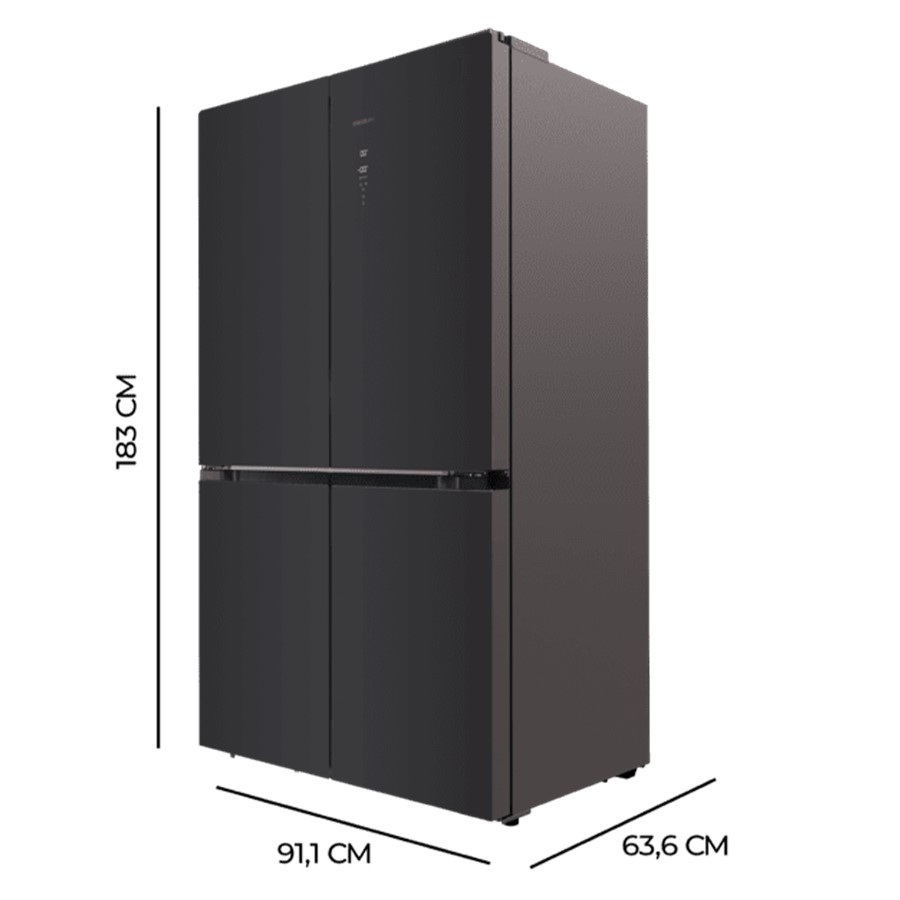additioanl image for  Cecotec Fridge Black CoolMarket 4D 490L 